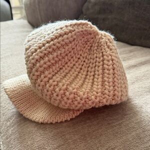 Babo Florence Cozy Knit Kids Cap - Cream